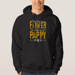 Mens mein Lieblings-Bauer nennt mich Pappy Farm Pa Hoodie