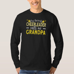 Mens Mein Lieblings-Cheerleader nennt mich Opa Che T-Shirt