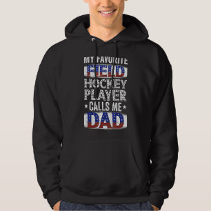 Mens Mein Lieblings-Feldhockeyspieler nennt mich V Hoodie