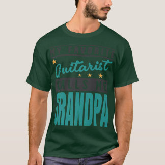 Mens Mein Lieblings-Gitarrist nennt mich Opa, G T-Shirt