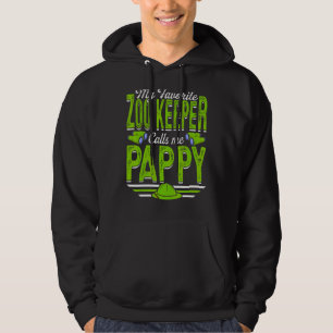 Mens mein Lieblings-Zoohalter nennt mich Papptiere Hoodie