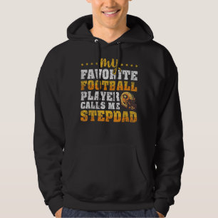 Mens mein Lieblingsfußballspieler nennt mich Stepd Hoodie