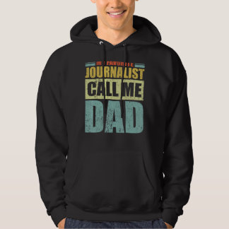 Mens Mein Lieblingsjournalist nennt mich Vater Vat Hoodie