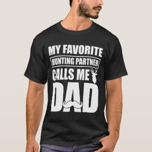 Mens Mein Lieblingspartner nennt mich Vater Funn T-Shirt