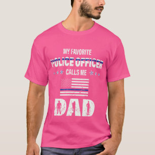 Mens mein Lieblingspolizist nennt mich Vater Fathe T-Shirt