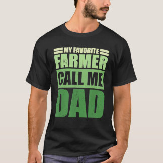 Mens mein Lieblingsvater nennt mich Vater Vatertag T-Shirt