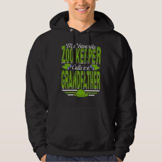 Mens Mein LieblingsZoo Keeper nennt mich Großvater Hoodie