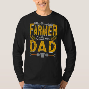 Mens Mein liebster Bauer nennt mich Vater Papa züc T-Shirt