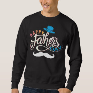 Mens Mein Vater Mein Held Vater's Day Retro Vintag Sweatshirt