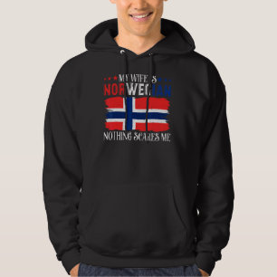 Mens meine Ehefrau ist Norwegisch nichts interessi Hoodie