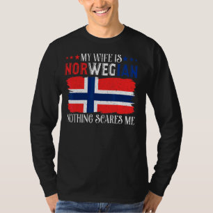 Mens meine Ehefrau ist Norwegisch nichts interessi T-Shirt