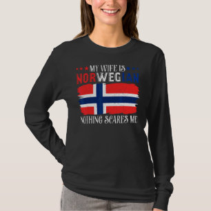 Mens meine Ehefrau ist Norwegisch nichts interessi T-Shirt