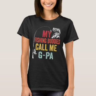 Mens meine Lieblings-Angelbuddies nennen mich G Pa T-Shirt