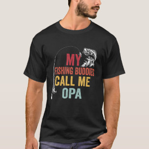 Mens meine Lieblings-Angelbuddies nennen mich Opa T-Shirt