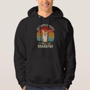 Mens meine Lieblings-Leute nennen mich Grandpop Co Hoodie