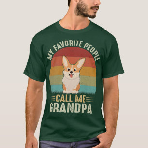 Mens Meine Lieblings-Leute nennen mich Opa Niedlic T-Shirt