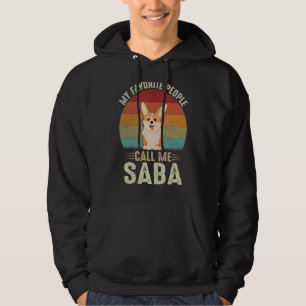 Mens meine Lieblings-Leute nennen mich Saba Niedli Hoodie