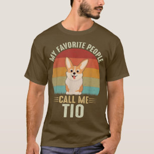 Mens meine Lieblings-Leute nennen mich Tio Niedlic T-Shirt