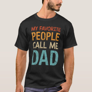 Mens Meine Lieblings-Leute nennen mich Vater Vinta T-Shirt