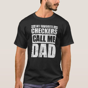 Mens Meine Lieblings-Schachbretter nennen mich Vat T-Shirt