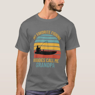 Mens meine Lieblingsfischbuddies nennen mich Großv T-Shirt