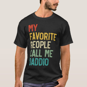 Mens Meine Lieblingsmenschen nennen mich Daddio Va T-Shirt
