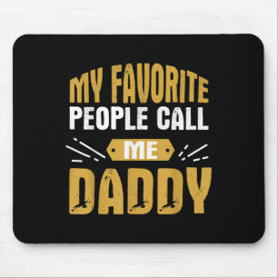 Mens Meine Lieblingsmenschen nennen mich Daddy - S Mousepad