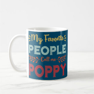 Mens Meine Lieblingsmenschen nennen mich Mohnvater Kaffeetasse