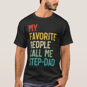 Mens Meine Lieblingsmenschen nennen mich Stepdad V T-Shirt