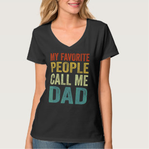 Mens Meine Lieblingsmenschen nennen mich Vater Vat T-Shirt