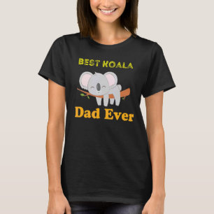 Mens Mens Best Koala je Daddy Koala Bärentier T-Shirt