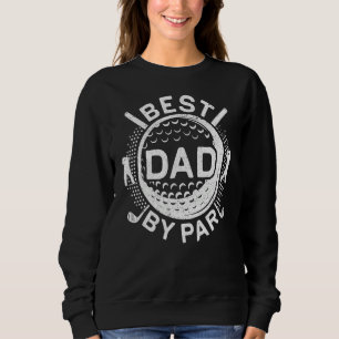 Mens Mens Best Vater Par Disk Golf Vintag Frischba Sweatshirt