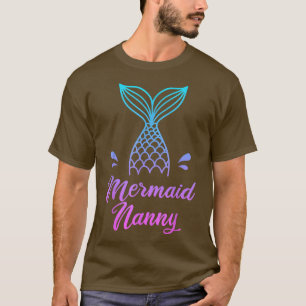 Mens Mermaid Nanny, MerMom Security Apparel Itali T-Shirt