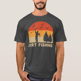 Mens Metal Detector Dirt Fishing Metal Detection T-Shirt