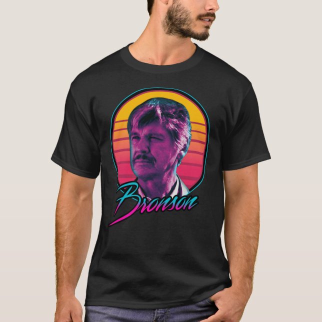Mens My Favorite Charles Bronson - Retro Christmas T-Shirt (Vorderseite)