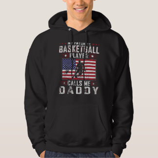 Mens My Lieblings-Basketball-Spieler ruft mich Dad Hoodie