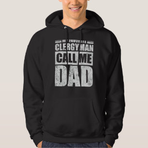 Mens My Lieblings-Clergyman nennt mich Vater Vater Hoodie