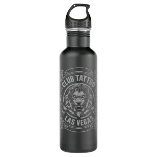 Mens My Lieblings-Club Tattoo Lion Las Vegas Benni Edelstahlflasche