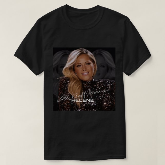 Mens My Lieblings Helen Fischer ästhetische Gesche T-Shirt (Design vorne)