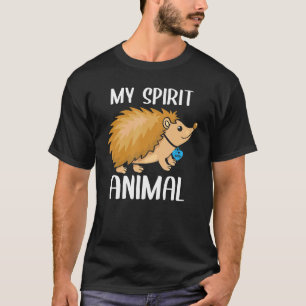 Mens My Spirit Animal Igel I Liebe Vater T-Shirt