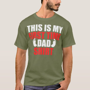 Mens neuer erster Vater zu sein, das ist Papa T-Shirt