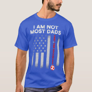 Mens neuer erster Vater zum Mentoring Soccer T-Shirt