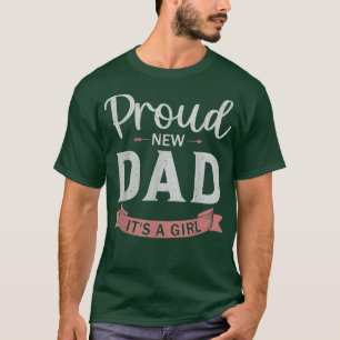 Mens New Dad Gender Reveal Party stolz New Dad It' T-Shirt