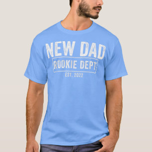 Mens New Dad Rookie Dept bald Vater Neuer Vater T-Shirt