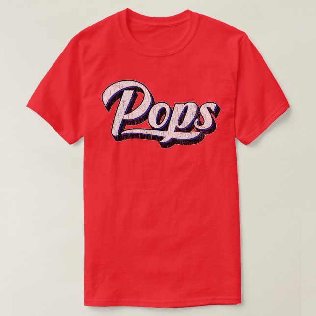 Mens New Opa Geschenk für Vater Pop T-Shirt (Design vorne)