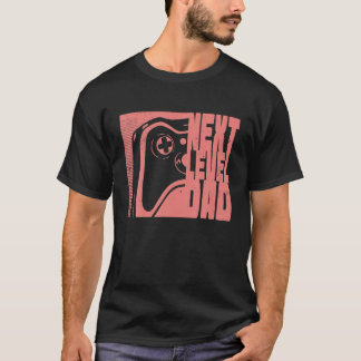 Mens Next Level, Dad - Schwangerschaft Gaming T-Shirt