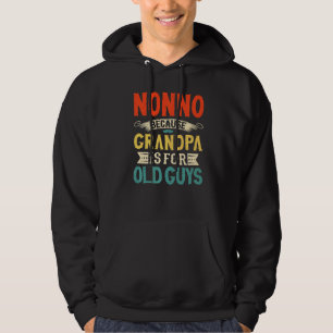Mens Nonno, weil Großvater für alte Typ Vater ist Hoodie