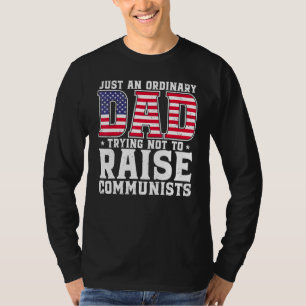 Mens nur ein normaler Vater, der versucht, Comm ni T-Shirt