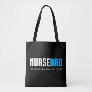 Mens Nurse Vater Niedlicher Vater Geschenk RN Hint Tasche