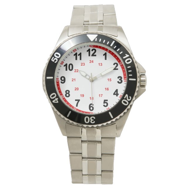 Mens Nursing Watch Armbanduhr (Vorderseite)